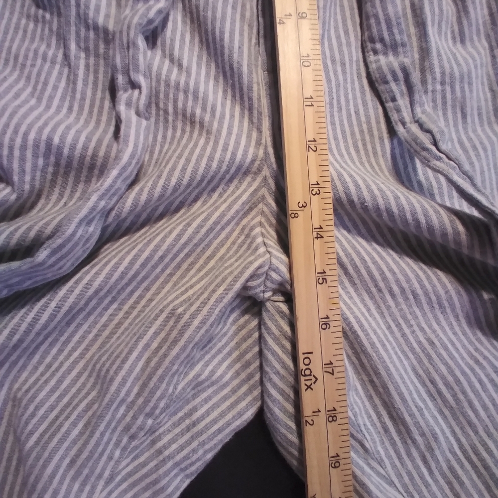 Madewell The New Denim Project Paper Bag Waist Pants Patchwork Hem Streatwear - Picture 5 of 14